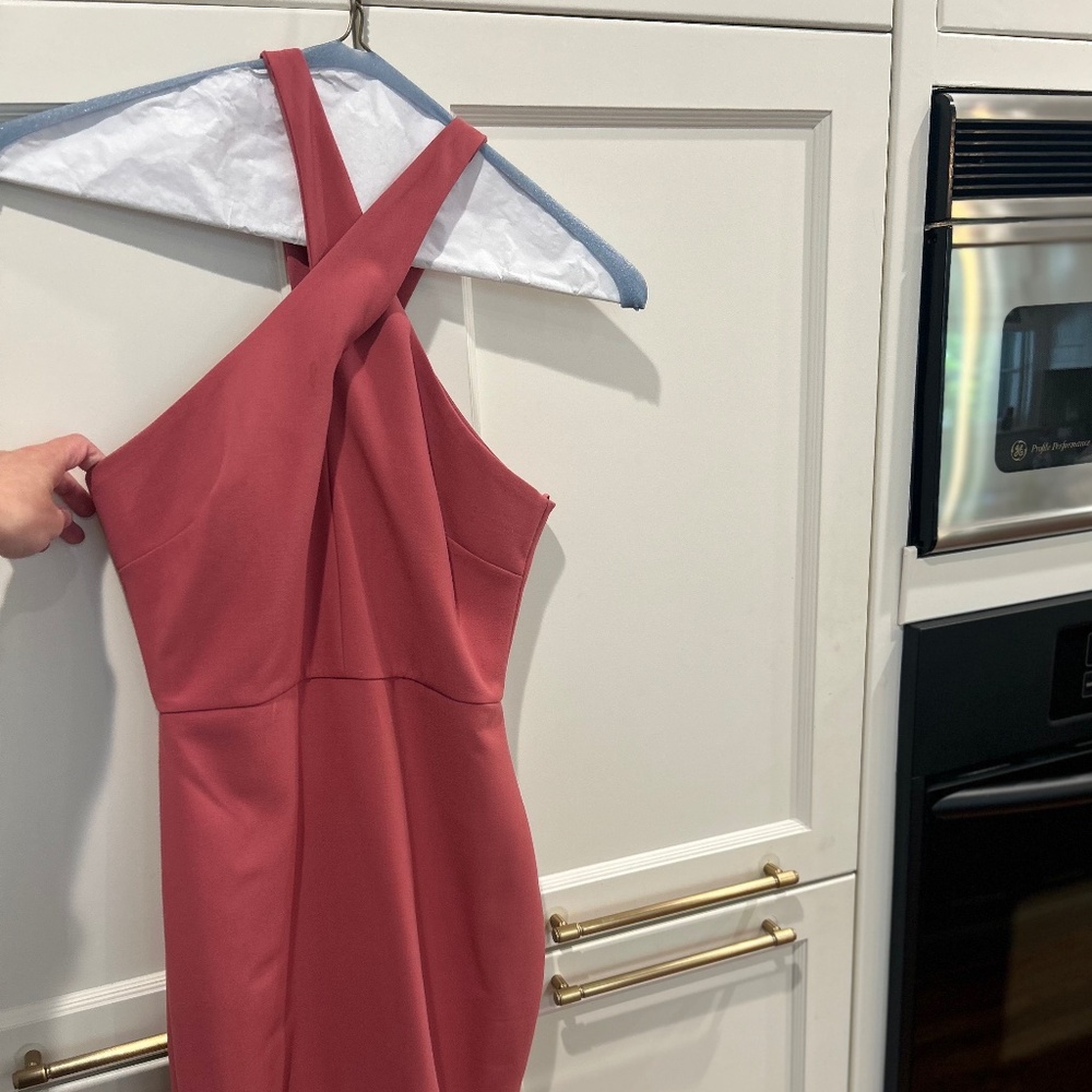 Pink likely brand dress